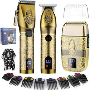 Suttik Professional Hair Clippers Trimmer Shaver Set for Men (1423)